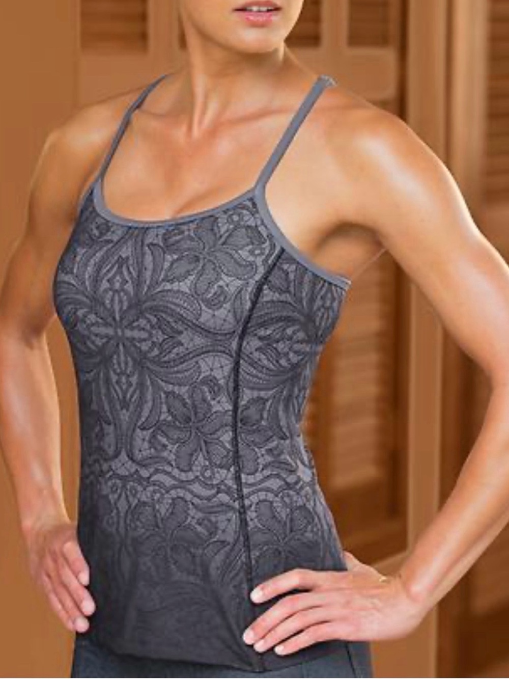 Athleta Cami Strappy Tank Top XL Harmonious Green - Picture 3 of 15